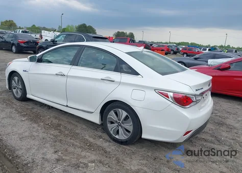 2013 Hyundai Sonata Hybrid Limited из США, поврежденный, VIN KMHEC4A45DA100533